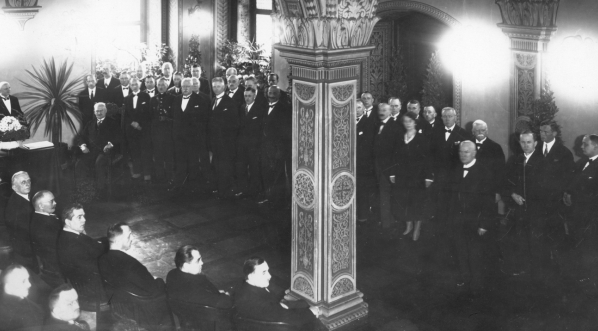  Uroczystości imieninowe prezydenta Poznania Cyryla Ratajskiego 16.03.1930 r.   