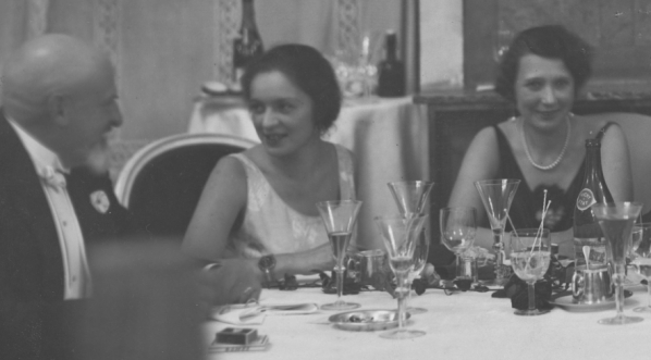  Bal mody w Hotelu Europejskim w Warszawie 11.01.1930 roku.  