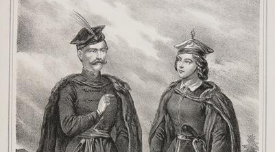  "Maryan Langiewicz und seine Gefährtin Fräulein Pustowojtow"  