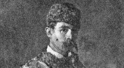  Autoportret Witolda Pruszkowskiego.  
