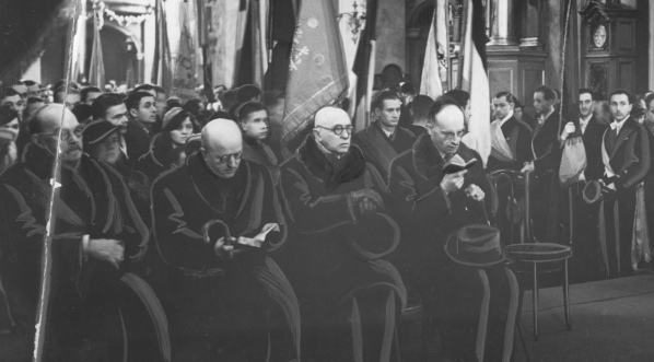  Obchody 20 rocznicy powstania Towarzystwa Bratniej Pomocy Studentów Uniwersytetu Warszawskiego w styczniu 1936 roku.  