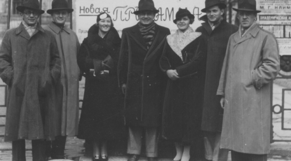  Chór Dana podczas tournee po ZSRR w 1934 roku.  