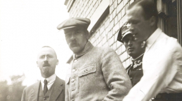  Józef Piłsudski w Druskiennikach.  