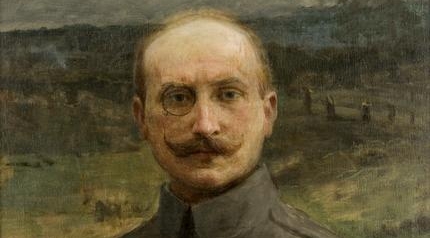  "Portret dr Adolfa Sternschussa" Teodora Axentowicza.  