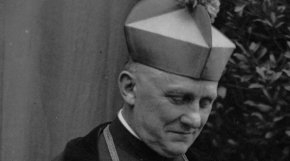  Uroczystości z okazji dziesiątej rocznicy podniesienia do godności arcybiskupa metropolity wileńskiego Romualda Jałbrzykowskiego w czerwcu 1936 roku.  