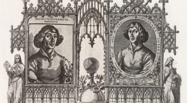  "Typowe wizerunki Kopernika: (z Reussnera, Boissarda, Gassendego, Hartknocha.)"  