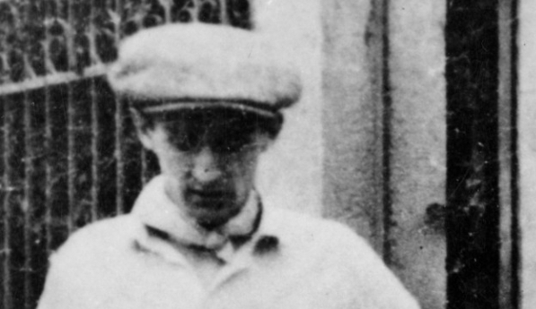  Wiktor Biegański w filmie "Dramat Wieży Mariackiej" z 1913 roku.  