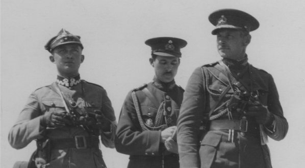  Manewry wojskowe na Wołyniu, sierpień 1925 roku.  