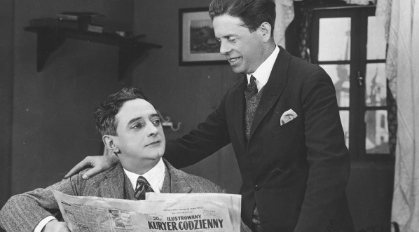  Realizacja film "Uśmiech losu" w Warszawie w 1927 r.  