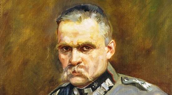  "Portret Marszałka Józefa Piłsudskiego" Wojciecha Kossaka.  