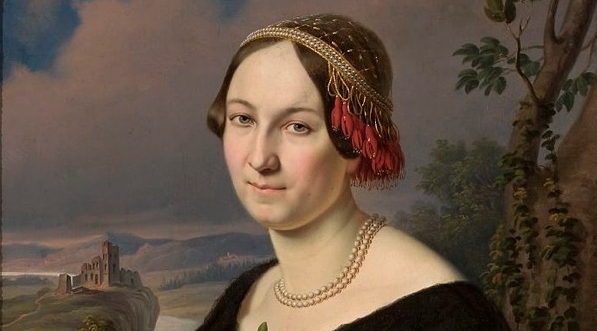  "Portret damy" Antoni Murzynowski.  