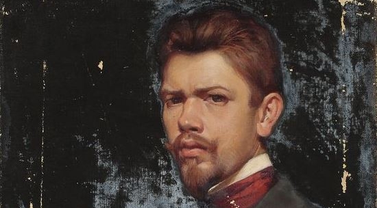  "Autoportret"  Władysława Skoczylasa.  