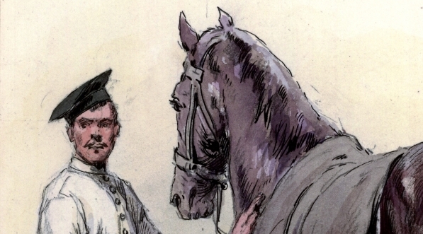  "4 Pułk Strzelców Konnych, żołnierz w kitlu 1826-1830" Bronisława Gembarzewskiego.  