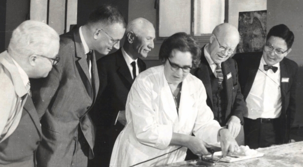  Prezentacja prac konserwatorskich malowideł przywiezionych z katedry w Faras.  