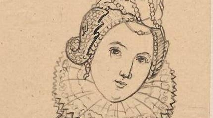  "Esterka w stroju z XIV wieku" Aleksandra Lessera.  