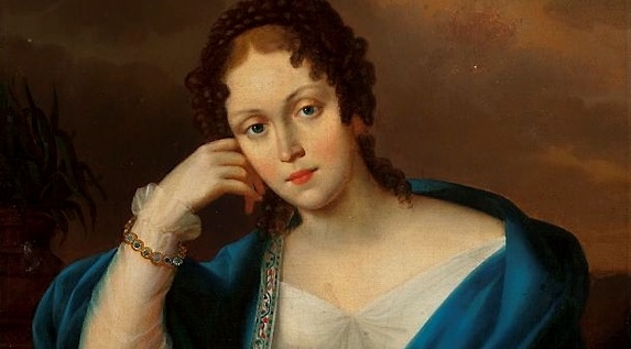  "Portret kobiety"  Józefa Oleszkiewicza.  