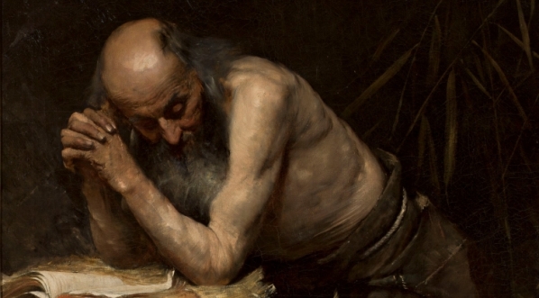  "Anachoreta" Teodora Axentowicza.  