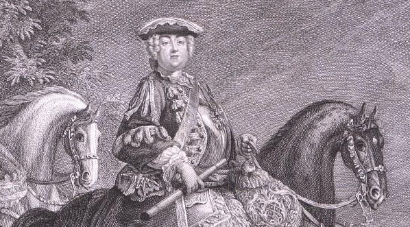  Portret Augusta III na koniu (Augustus III Rex Poloniarum Elector Saxoniae etc. etc.)  