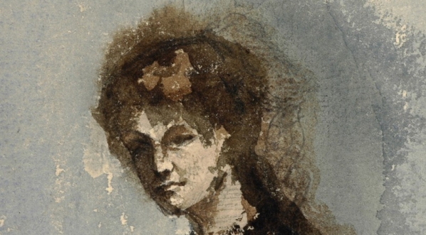  Cyprian Kamil Norwid, studium portretowe młodej kobiety (1841-1883 r.)  
