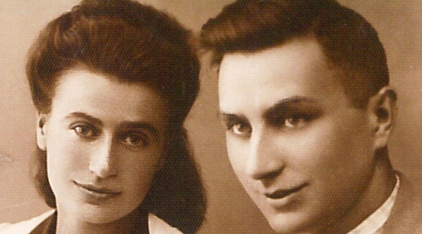  Stefan Starzyński z żoną Henryką.  