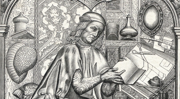  "Nagrobek Kallimacha w kościele św. Trójcy w Krakowie"  Andrzeja Jana Dudraka.  