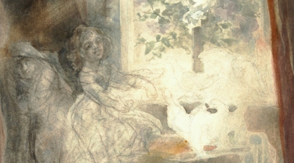  Cyprian Kamil Norwid "Babka i wnuczka przy oknie" (1880-1883 r.)  