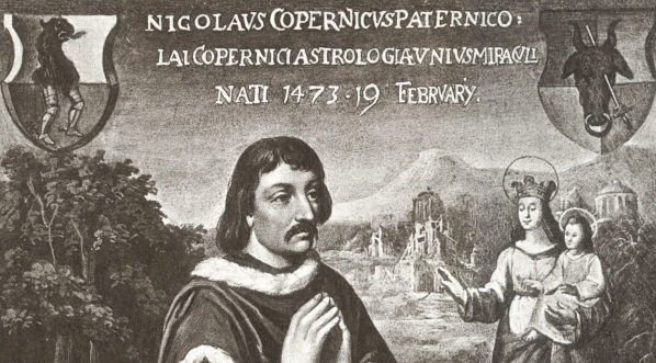  "Wizerunek Mikołaja Kopernika (ojca astronoma)."  