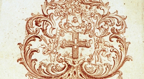  "Prawdziwe wyobrażenie Pacyfikału, w ktorym złożone iest Drzewo Krzyża St: [...]" Teodora Rakowieckiego.  