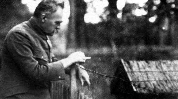  Pobyt Józefa Piłsudskiego w Sulejówku. (fot. Marian Fuks, 1924 r.)  