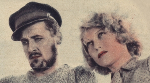  Kazimierz Jenoval i Ina Benita w filmie Jerzego Zarzyckiego i Aleksandra Forda "Ludzie Wisły" z 1938 roku.  