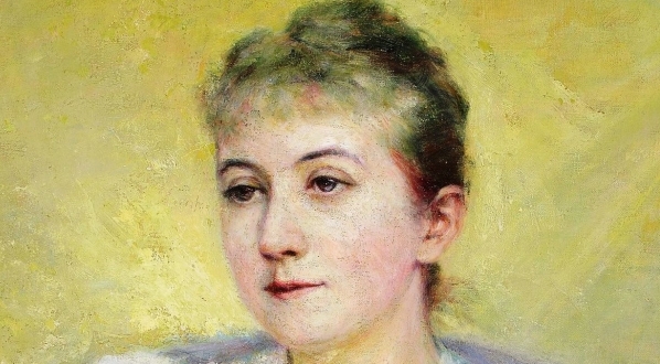  " Portret kobiety" Władysława Podkowińskiego.  