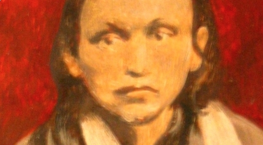  Portret księdza Stanisława Brzóski.  