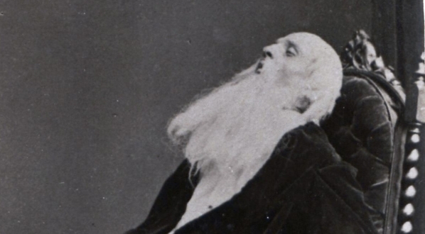  Wincenty Rapacki jako Attinghausen w dramacie "Wilhelm Tell".  