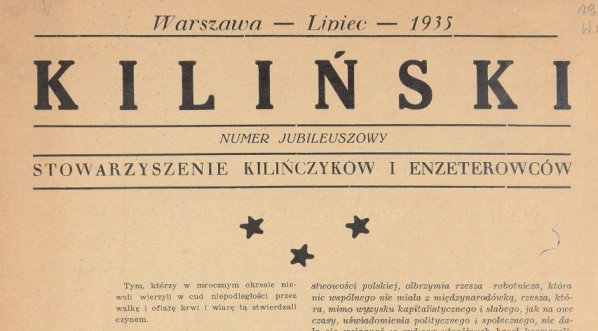  "Kiliński : numer jubileuszowy."  