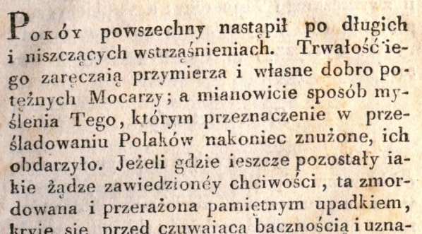  Mowa Jaśnie Wielmożnego Mostowskiego [...] miana na pierwszey sessyi seymowej w izbach złączonych dnia 27 marca 1818 roku.  