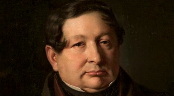  Portret Jana (Jakuba)  Simmlera,  namalowany przez jego syna (Jakuba) Józefa.  