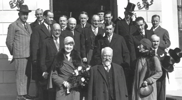  Wizyta w Polsce ministra przemysłu i handlu Francji Georgesa Bonnefousa  17.09.1929 roku.  