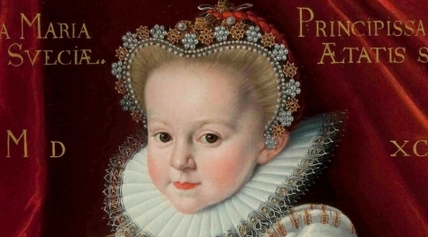  "Portret Anny Marii Wazówny (1593-1600), córki króla Zygmunta III" Marcina Kobera.  