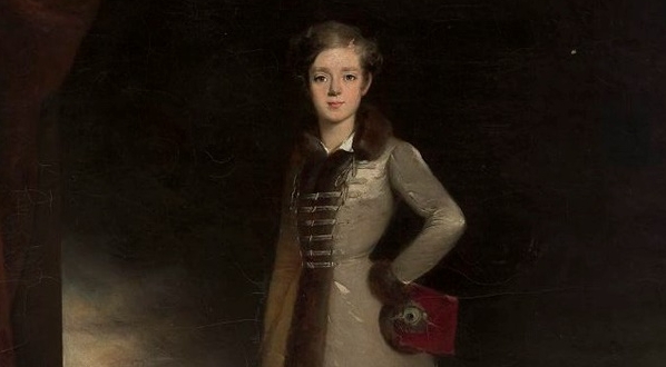  "Portret Adama Potockiego jako chłopca. "  