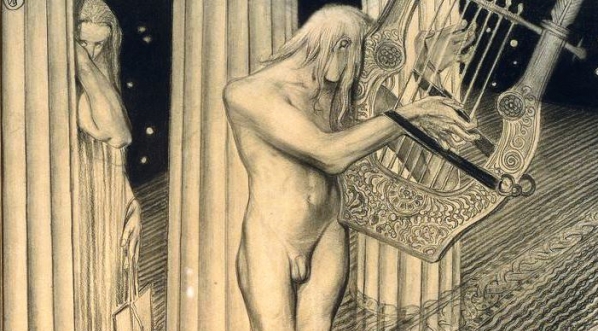  Apollo na Olimpie, ilustracja do "Iliady" Homera.  