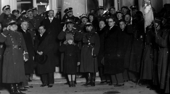  Uroczystości imieninowe Józefa Piłsudskiego w Warszawie 18.03.1932 r.  