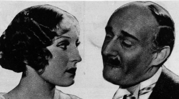  Alma Kar i Wiktor Bagiński w filmie Michała Waszyńskiego "Zabawka" z 1933 roku.  