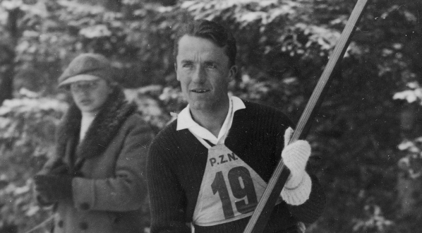  Konkurs skoków narciarskich w Rabce w styczniu 1933 roku.  
