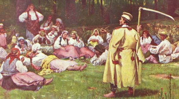  "Odpoczynek żniwiarzy" Wincentego Wodzinowskiego.  