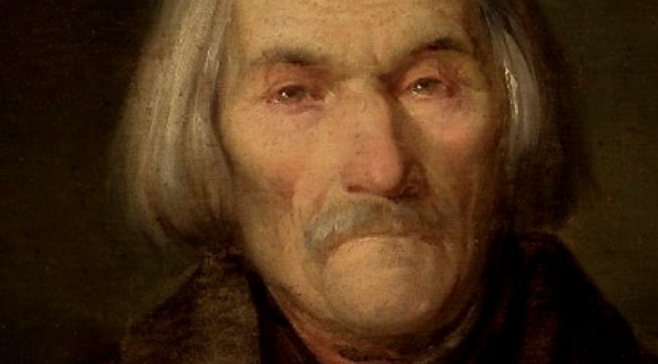  "Portret starca" Aleksandra Rycerskiego.  