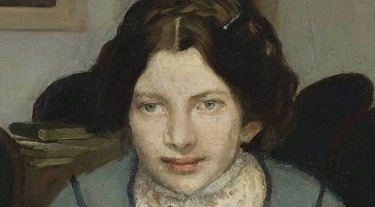  "Portret Julii Paszkiewiczowej" Konrada Krzyżanowskiego.  