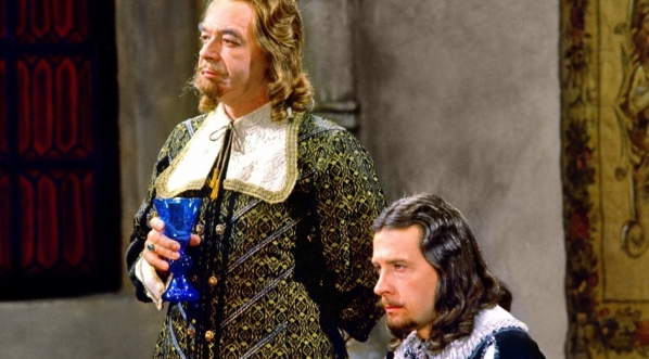  Jerzy Przybylski i Edmund Fetting w serialu telewizyjnym Andrzeja Konica "Czarne chmury" z 1973 roku.  