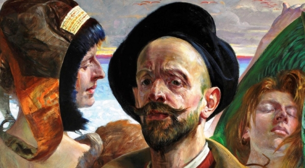  "Na jednej strunie - Autoportret" Jacka Malczewskiego.  