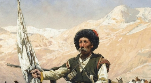  "Kaukaski wódz" Alfreda Wierusz-Kowalskiego.  