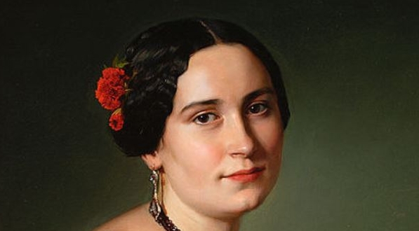  "Portret Katarzyny Jahn, siostry artysty"  Józefa Simmlera.  